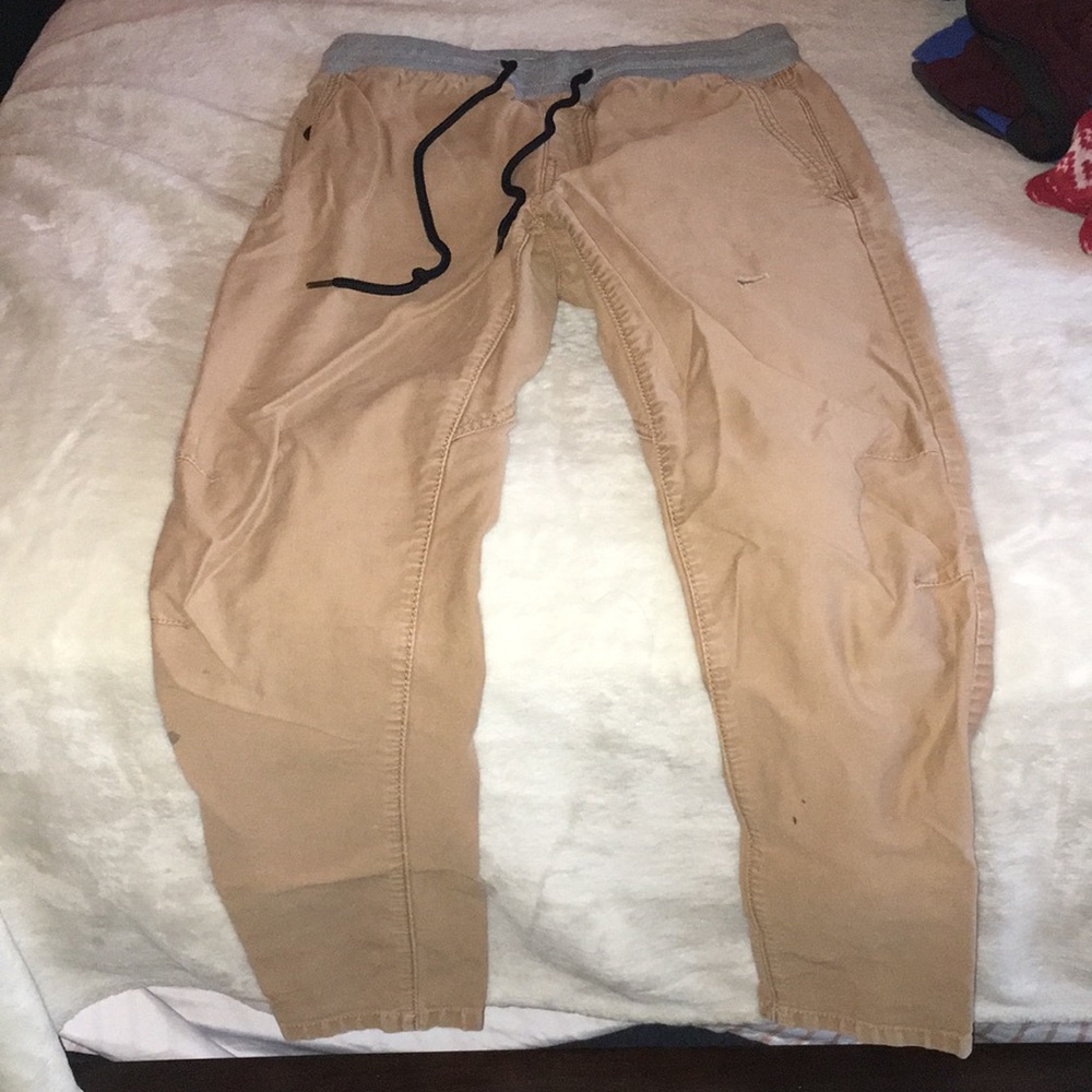 Forever 21 khaki joggers